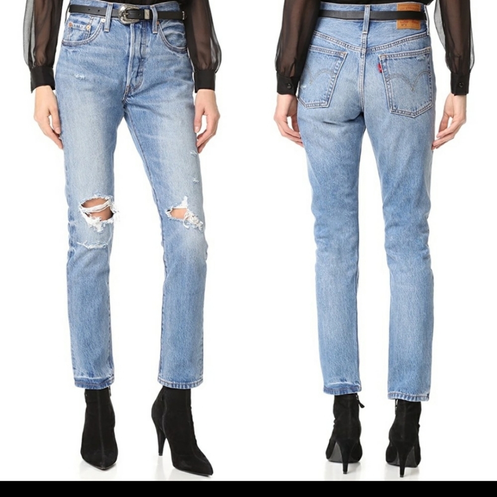 LEVI’S 501 Skinny Jeans in Old Hangouts